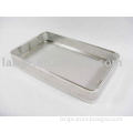 3/4 DIN size stainless steel perforated sterilization basket (PW212)